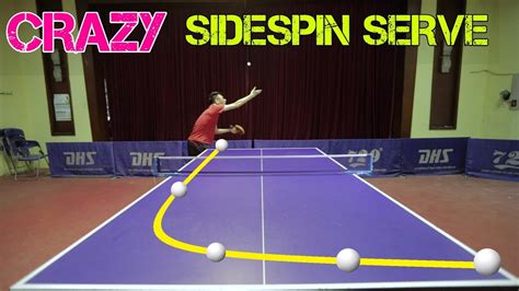 Learning CRAZY Sidespin Serve | TableTennisDaily