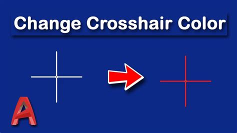 How To Change The Crosshair In Autocad