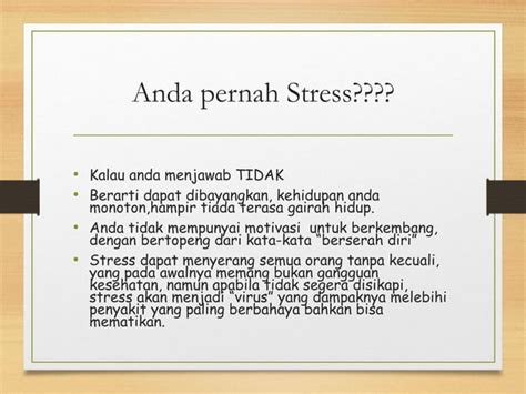 Ppt05 Manajemen Stres PPT