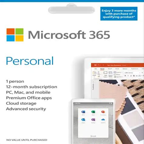 DAF Electronics Microsoft 365 Personal Box Pack Person 12 , 50% OFF