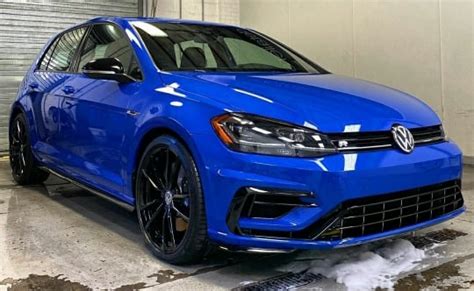 2019 Golf R MT Spektrum Jazz Blue Pearl VW Vortex Volkswagen Forum