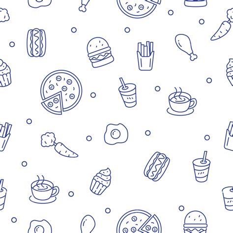 Details 100 Food Pattern Background Abzlocal Mx