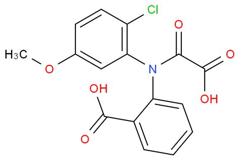 Benzoic Acid 2 Carboxycarbonyl2 Chloro 5 Methoxyphenylamino