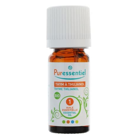 Puressentiel huile essentielle Thym à Thujanol bio 5 ml Aromathérapie