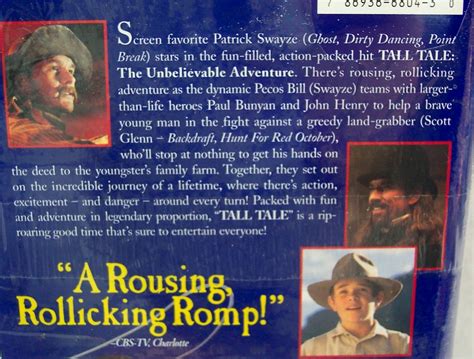 Walt Disney Tall Tale The Unbelievable Adventure Vhs Video New