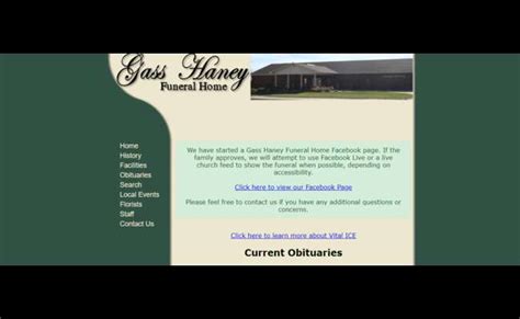 Gass Haney Funeral Home Obituaries 2023 Best Info Obbva