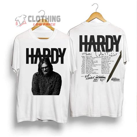 Hardy 90s Vintage Merch, Hardy Tour Dates 2024 Shirt, Hardy Quit Tour ...