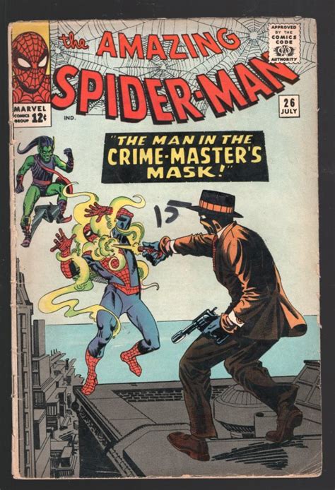 Amazing Spiderman Vg St Crime Master Th Green Goblin Comic