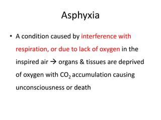 Mechanical asphyxia 1 | PPT