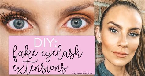 Makeup Tutorial With Lash Extensions Saubhaya Makeup