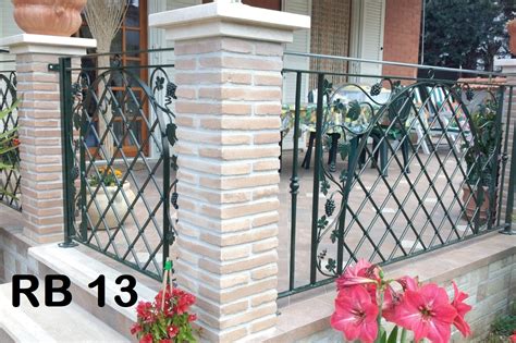 Ringhiera Per Balcone In Ferro Battuto Rb Iron Art Lavorazione