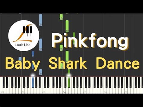 廷廷的鋼琴窩 手機版 鋼琴譜下載 簡譜 Baby Shark Dance Pinkfong Songs for Children 附