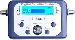 Bkgdo Digital Sf Dr Meter Satlink Receptor Satellite Finder Tv Signal