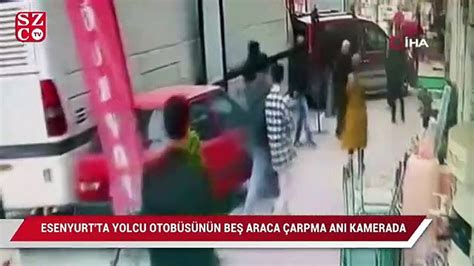 Esenyurt Ta Yolcu Otob S N N Araca Arpma An Kamerada Dailymotion