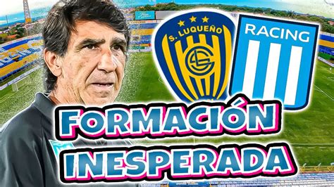 Sorpresa Total Un Borrado Pesado En La Formacion De Racing Vs Sportivo