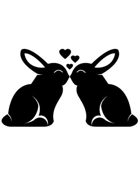 Free Printable Rabbit Stencils And Templates