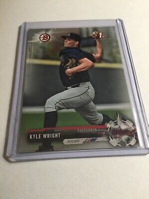 2017 Bowman Draft Silver BD 120 Kyle Wright 170 499 Atlanta Braves Rc