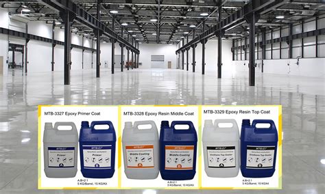 Solvent Free High Build Epoxy Floor Coating Resin Epoxy And Resin