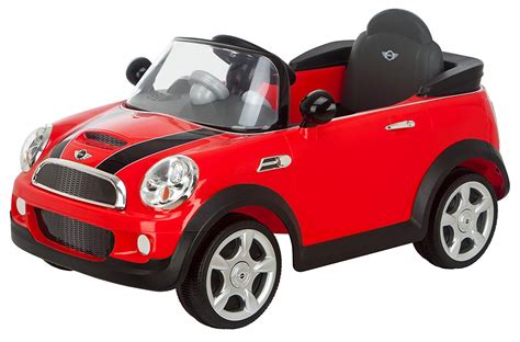 Mini Cooper 6V Electric Car, Red | Top Toys