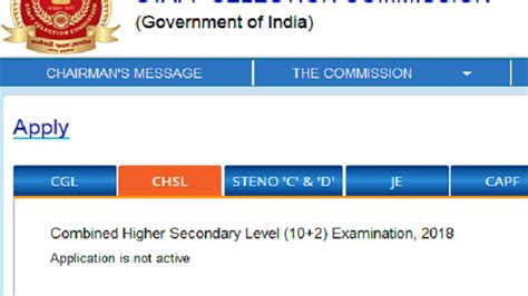 SSC CHSL 2019 Apply By Today Ssc Nic In For 4893 LDC JSA PA SA DEO