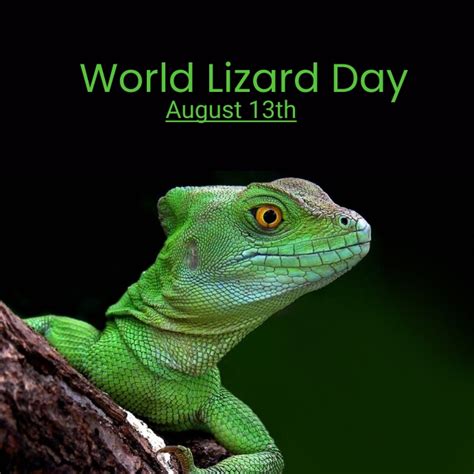 World Lizard Day Template Postermywall