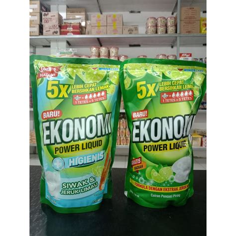 Jual Ekonomi Liquid Cairan Pencuci Piring Ekomonis Ml Indonesia