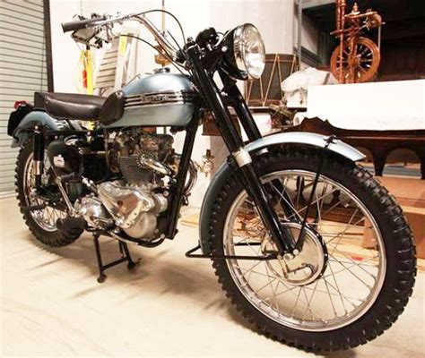 James Dean 1955 Triumph Tr5 On Display At Indiana State Museum At Cyril