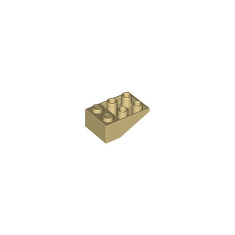 Lego Tan Slope X Inverted Without Connections Between Studs