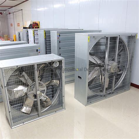 Industrial Plant Cooling Fan Custom Material Outer Frame V V