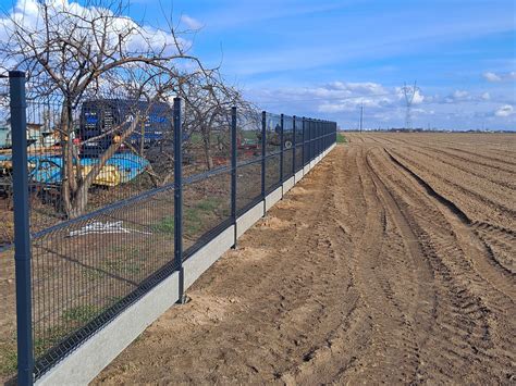 Ogrodzenie panelowe panel 153 podmurówka 25 z montażem 125zł brutto