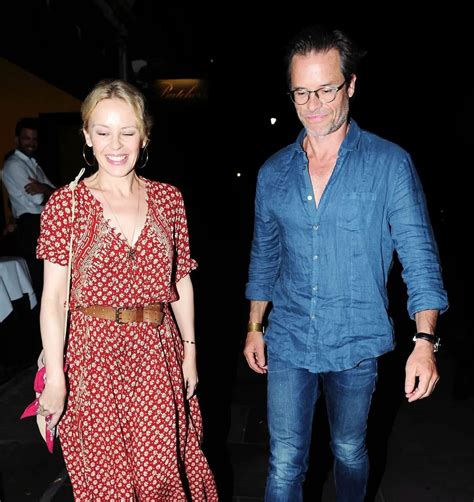 KYLIE MINOGUE and Guy Pearce Out for Dinner in London 08/20/2017 – HawtCelebs