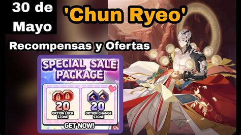 Nuevo Personaje Chun Ryeo Ofertas Y Recompensas 18 05 2023