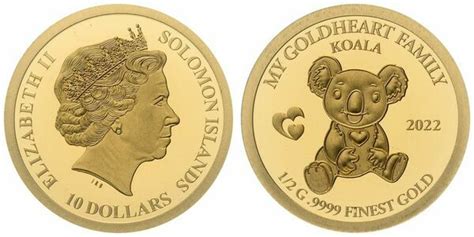 10 Dollars Elizabeth II Koala Salomonen Numista