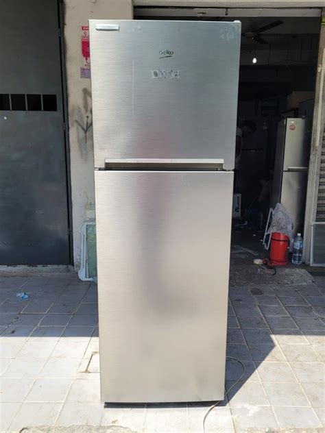 Used Beko Prosmart Inverter 2 Doors Fridge 360L Refrigerator Peti