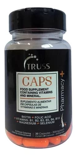 Truss Pharmacy Caps 30 Capsulas Parcelamento Sem Juros