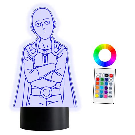 Xl Lampka Led D One Punch Man Saitama Kolor W Pilot Inna Marka