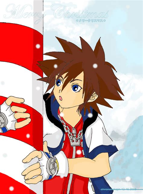 Sora Christmas Town By Shirononekojin On Deviantart