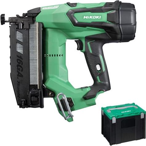 Hikoki Nt Dmj Z V G Brushless Finish Nailer Body With Case