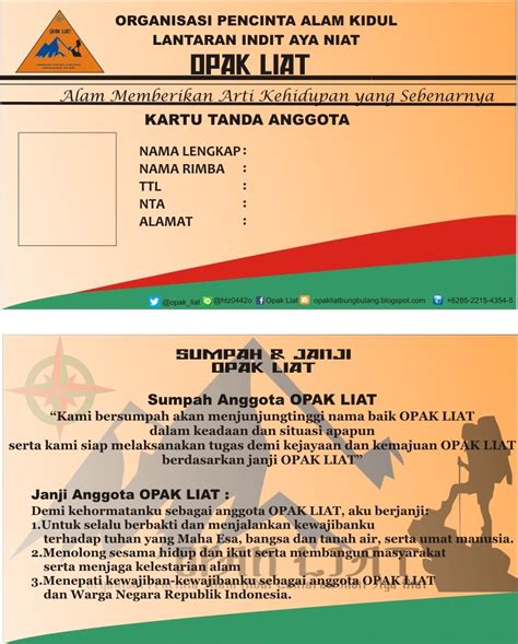 Detail Contoh Kartu Anggota Koleksi Nomer 34