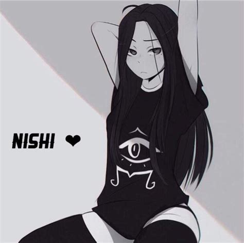 Dark Aesthetic Anime Girl Pfp