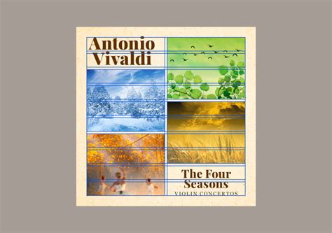 The Four Seasons Music Album Cover Design | Mayank Bhatnagar