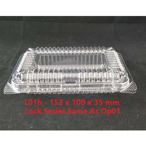 Lock Op Ops Sw Benxon Plastic Tray Pcs Bakery Disposable Plastic