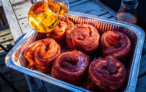 Smoky Glazed Pork Belly Rolls Recipe