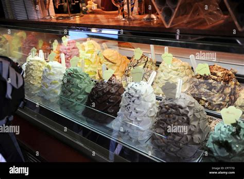 Gelato Florence, Italy Stock Photo - Alamy