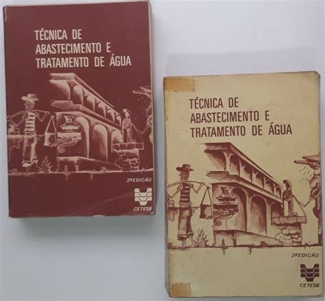 Técnica de Abastecimento e Tratamento de Água 2 Volumes Livro Usado