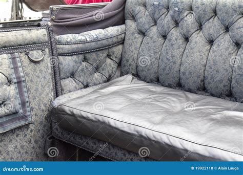 Horse-drawn Carriage Interior. Stock Photo - Image: 19922118