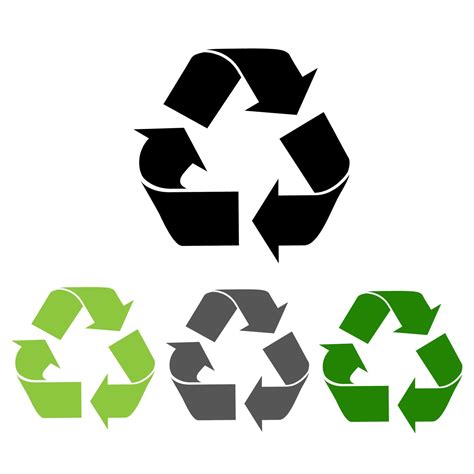 The Universal Recycling Symbol International Symbol Used On Packaging