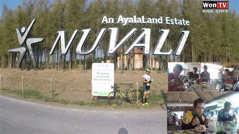 Nuvali Bike Ride Youtube