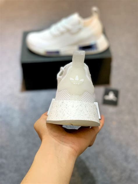 GZ9289 NMD R1 Spectoo White Iridescent Weirdkos Sneakers