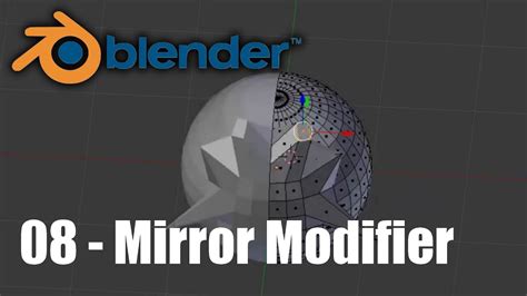 Blender Lesson 08 Mirror Modifier YouTube